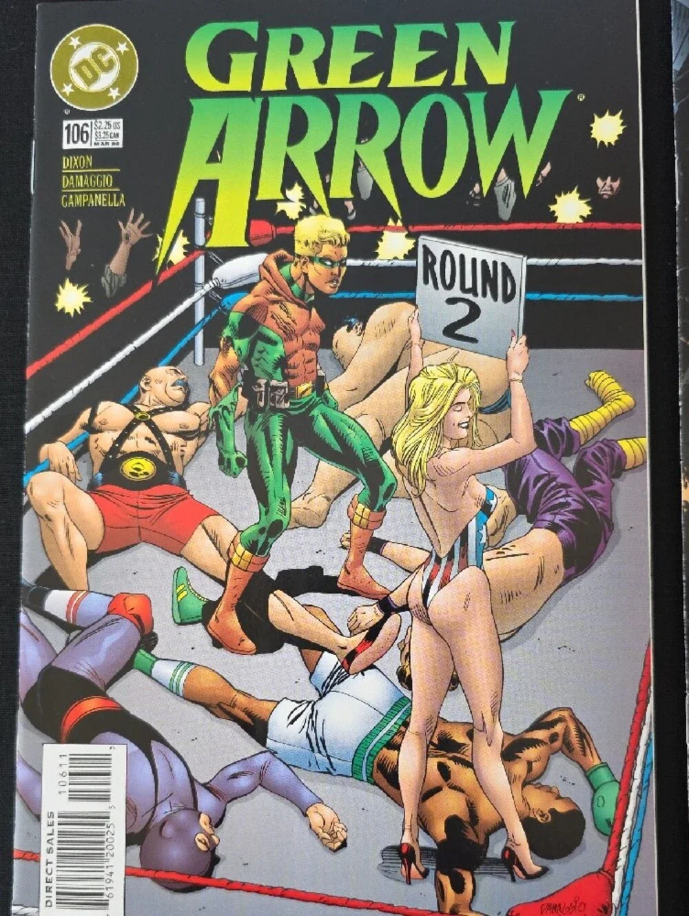 DC Comics set green